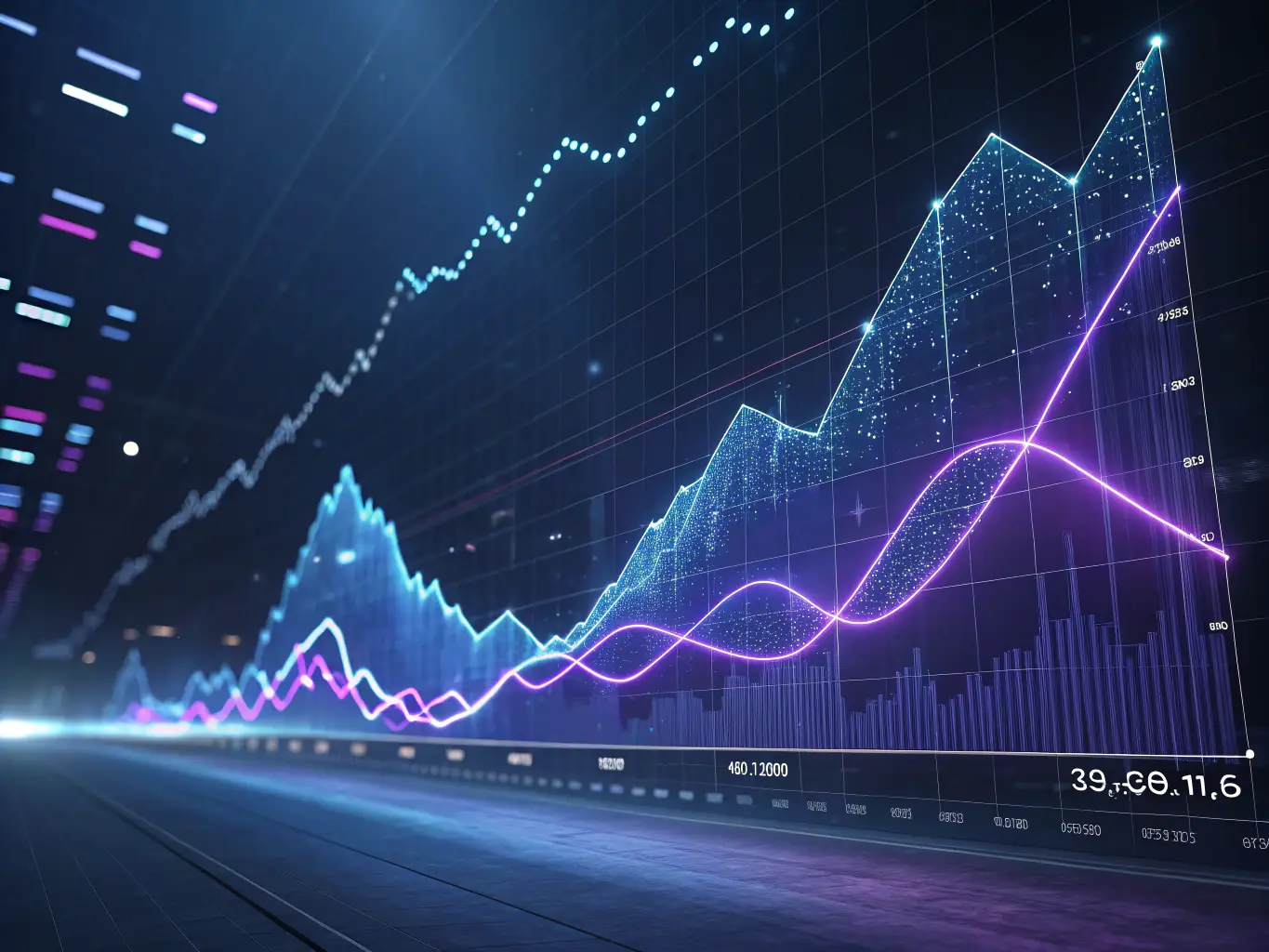 An image depicting a graph showing exponential growth, representing the potential impact of OnDeckClone's funding on a startup's revenue and market share.