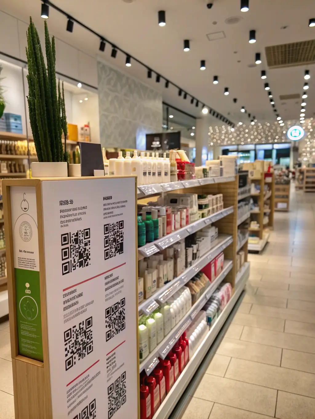 A clean and modern image of a retail store with customers browsing products, highlighting the retail industry's demand for accessible capital.