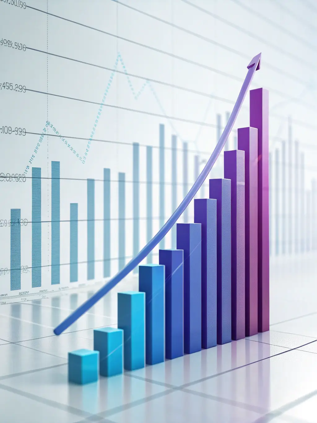 An image of a flexible graph, illustrating adaptable repayment plans tailored to the pawnshop's cash flow.