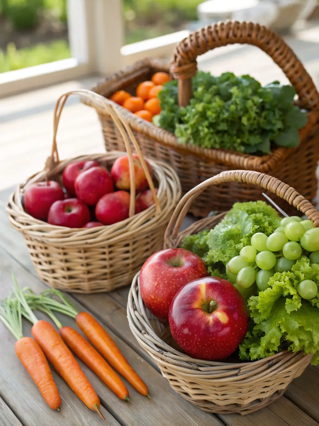 A well-stocked grocery store shelf with fresh produce, symbolizing increased inventory and purchasing power through Mulah's funding.