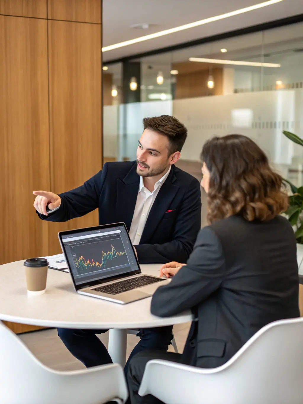 A dedicated account manager assisting a broker with their funding needs, showcasing personalized support and guidance.