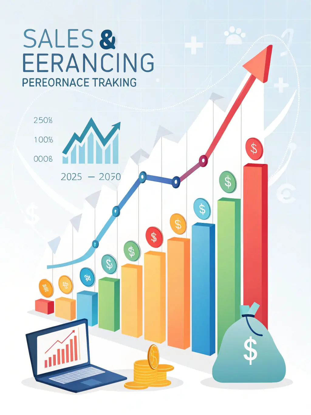 A graph showing a steady upward trend in sales revenue for a cell phone store, with annotations highlighting key milestones and growth opportunities achieved through strategic funding.
