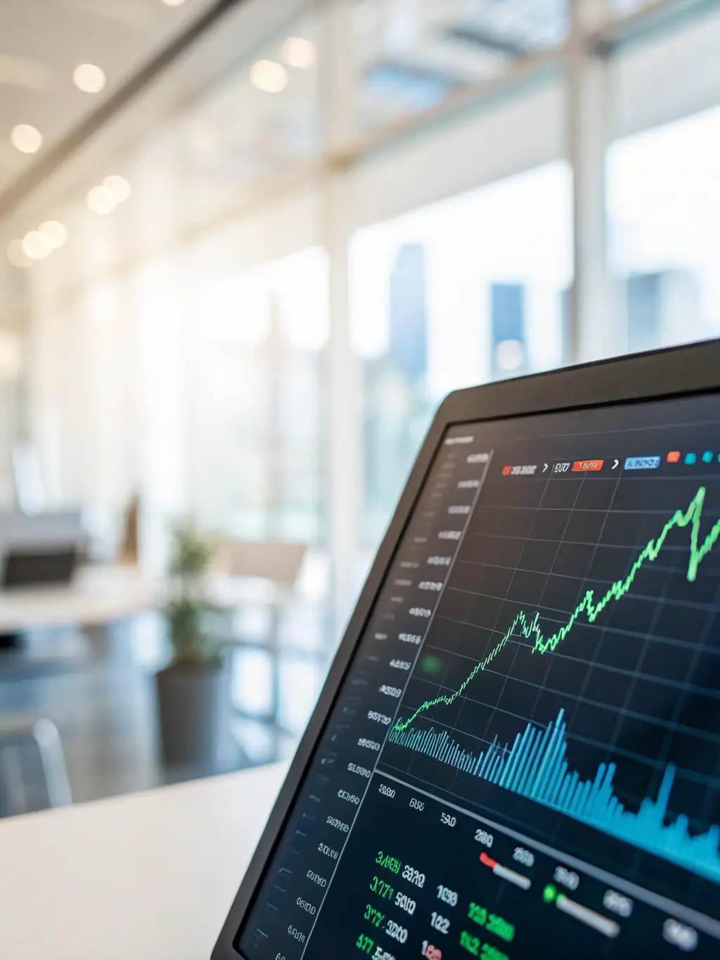 A graph showing growth and success, illustrating the potential financial benefits consulting firms can achieve with OnDeckClone's funding.