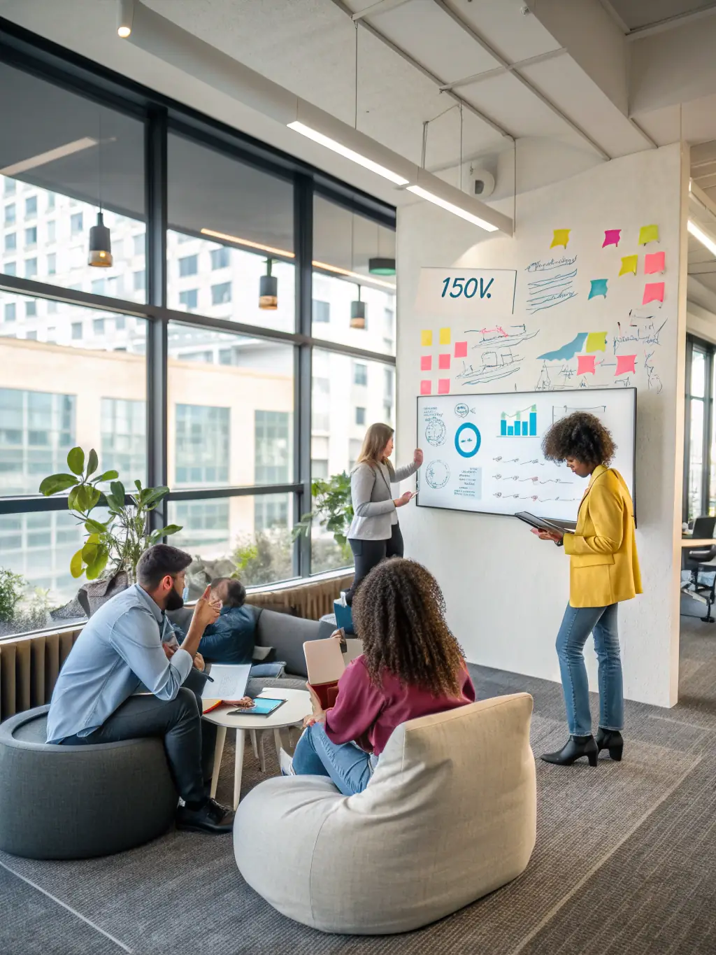 A marketing agency using Mulah funding to launch a targeted advertising campaign on social media, reaching a wider audience and generating new leads. The ad features a compelling visual and clear call to action.