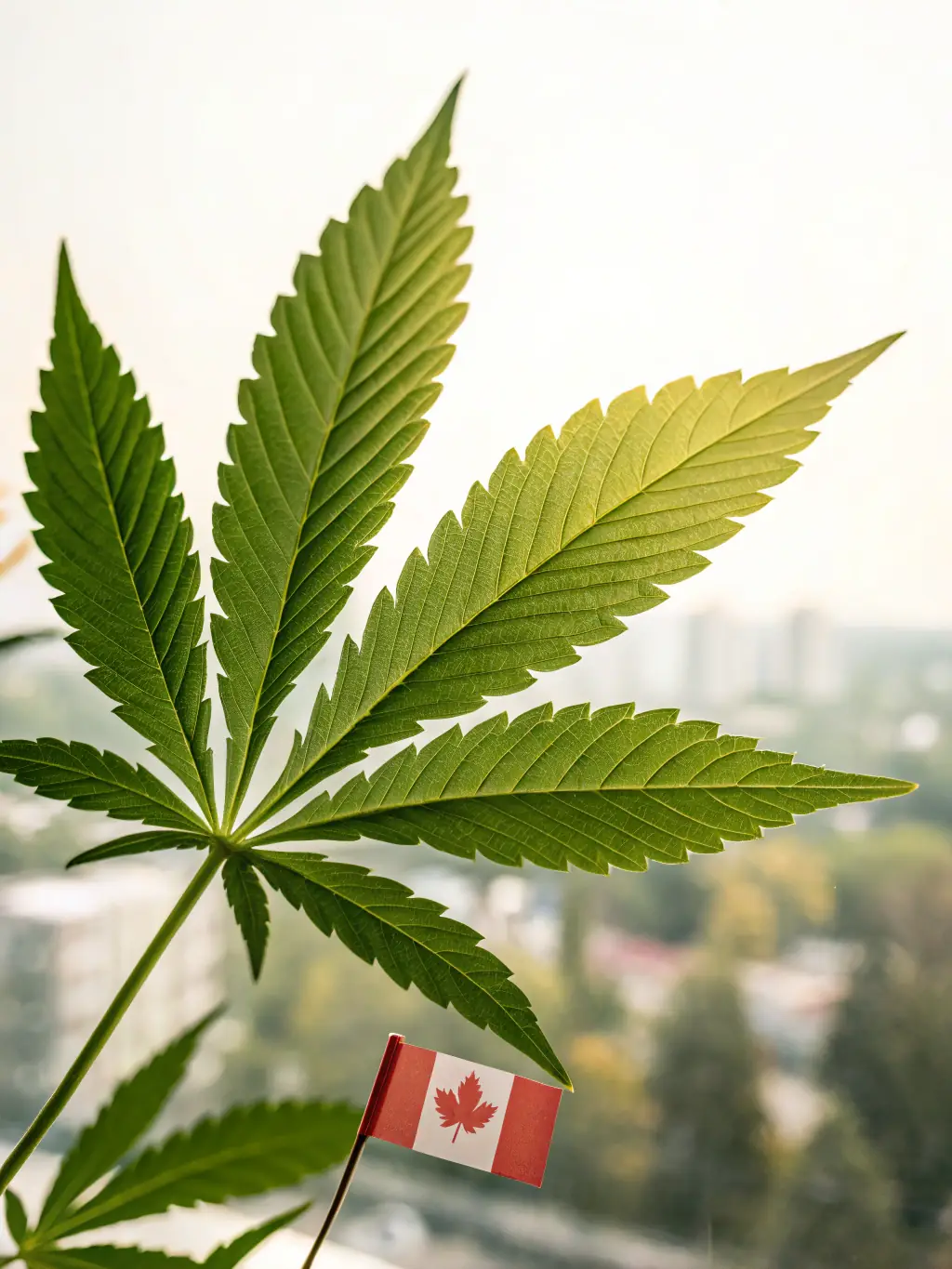 A stylized image of a cannabis leaf transforming into a dollar sign, symbolizing the conversion of cannabis ventures into financial success.