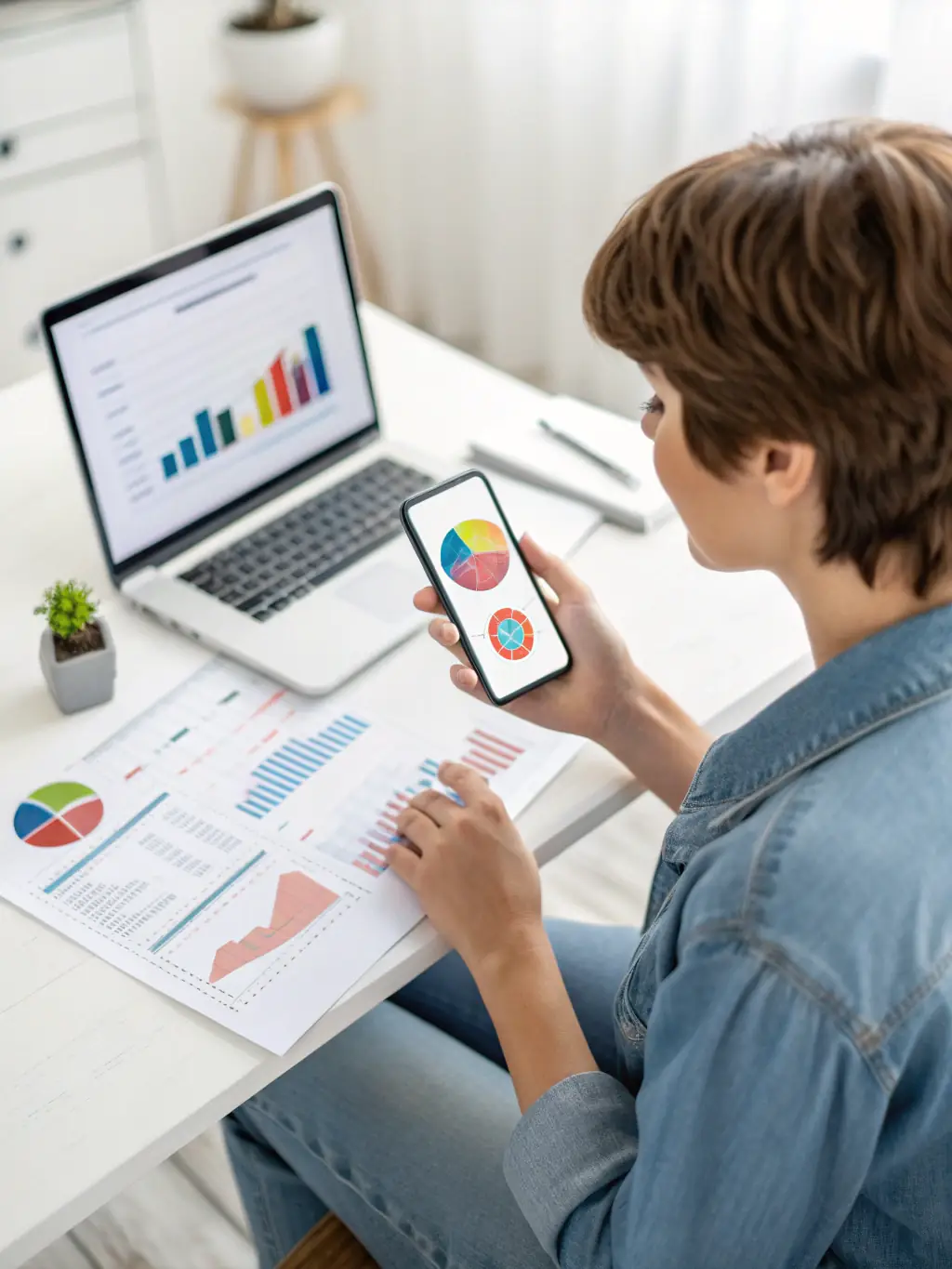 A graph showing business growth and financial stability, representing the positive impact of funding.