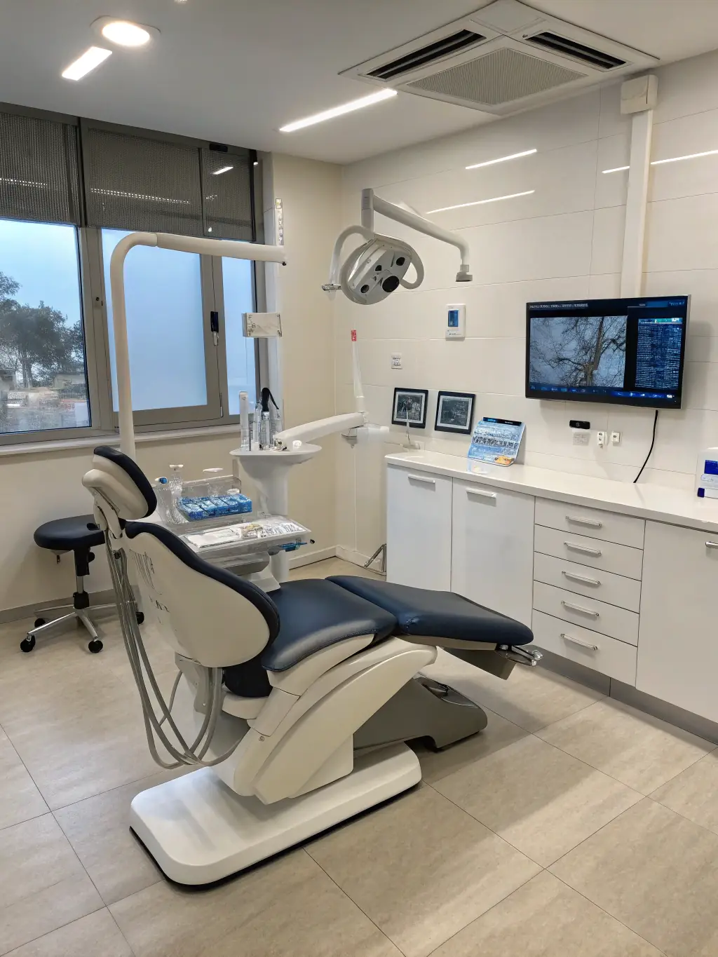 A modern dental office with updated equipment, representing the potential for practice upgrades with Mulah's funding.
