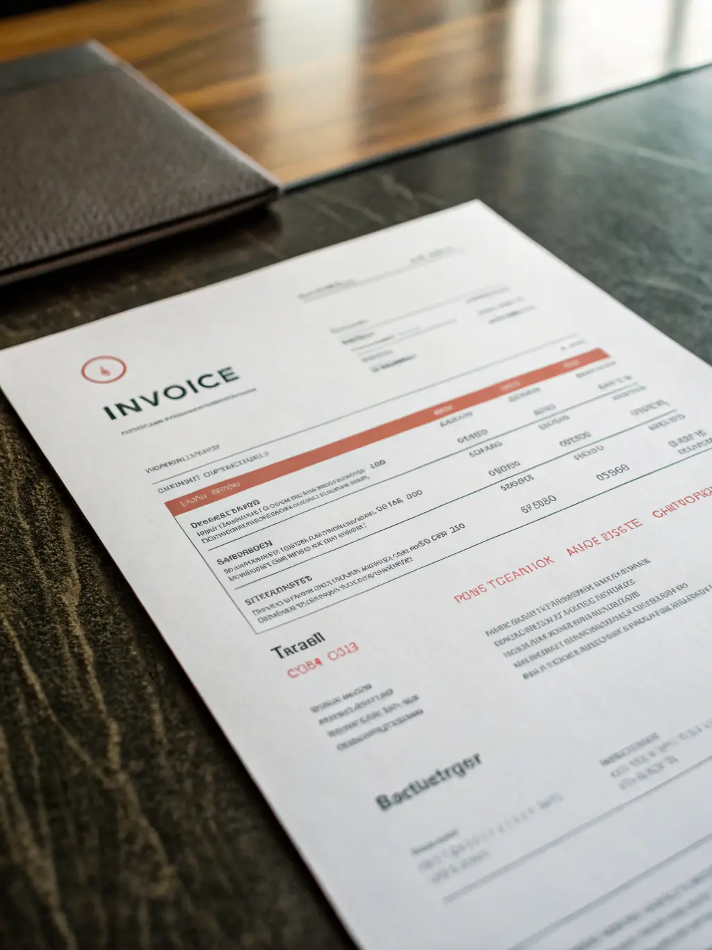 A visual representation of invoice factoring, showing invoices being converted into immediate capital for a banking business.