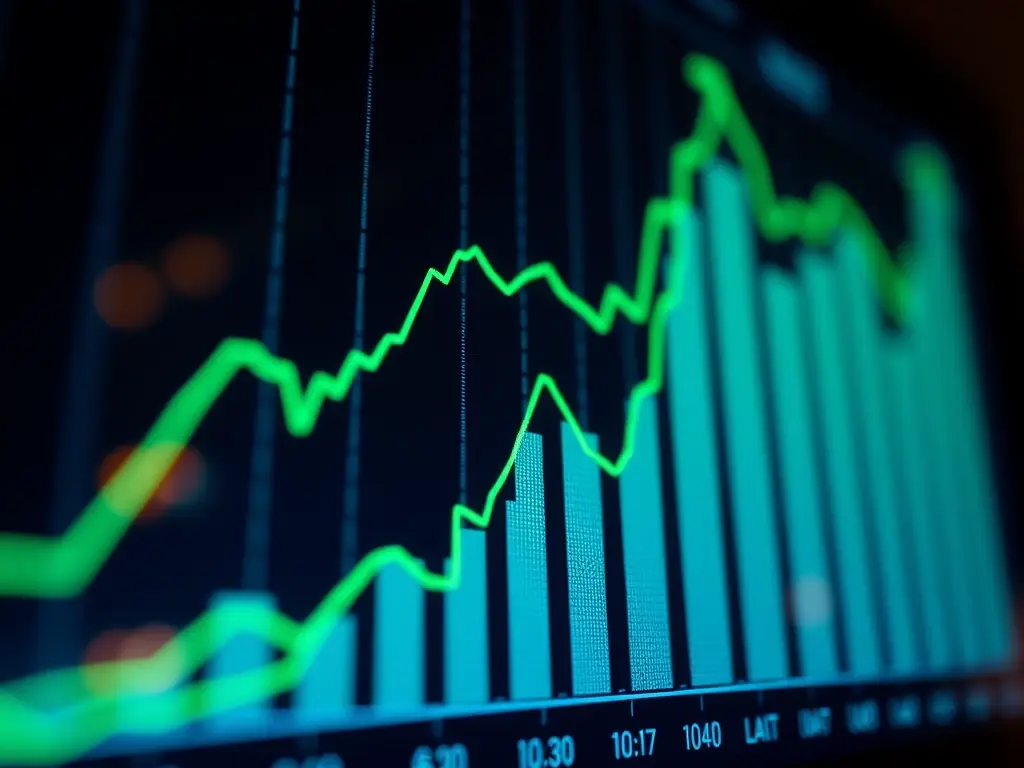 A graph showing steady growth in financial metrics, symbolizing the competitive rates and financial benefits offered by OnDeckClone.