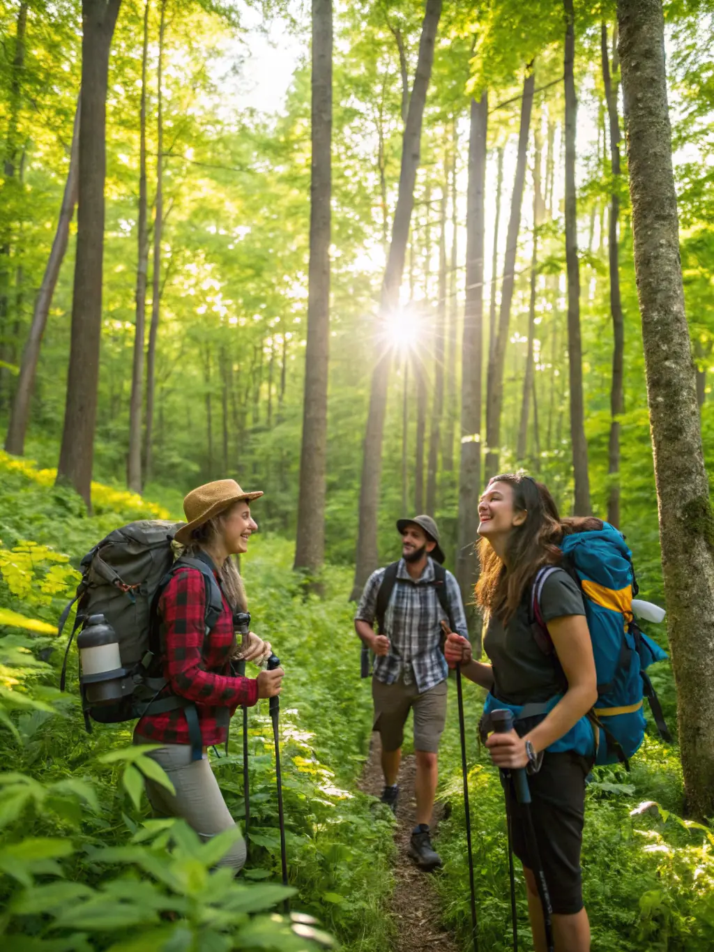 An image of a group of people participating in a guided outdoor adventure, emphasizing the need for funding to support marketing and promotional activities.