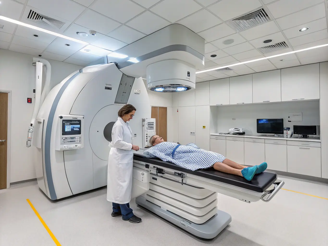 A modern primary care clinic with new examination rooms, showcasing expanded service capacity and improved patient flow.