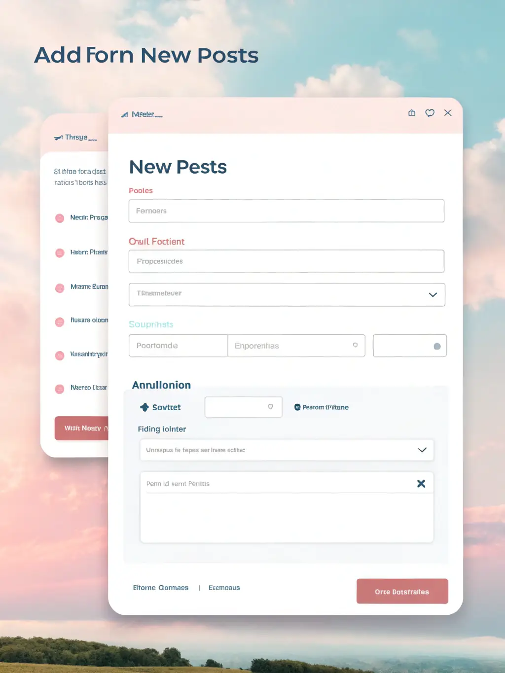 A visual representation of a simplified application process, showing a clear and intuitive online form with minimal steps.