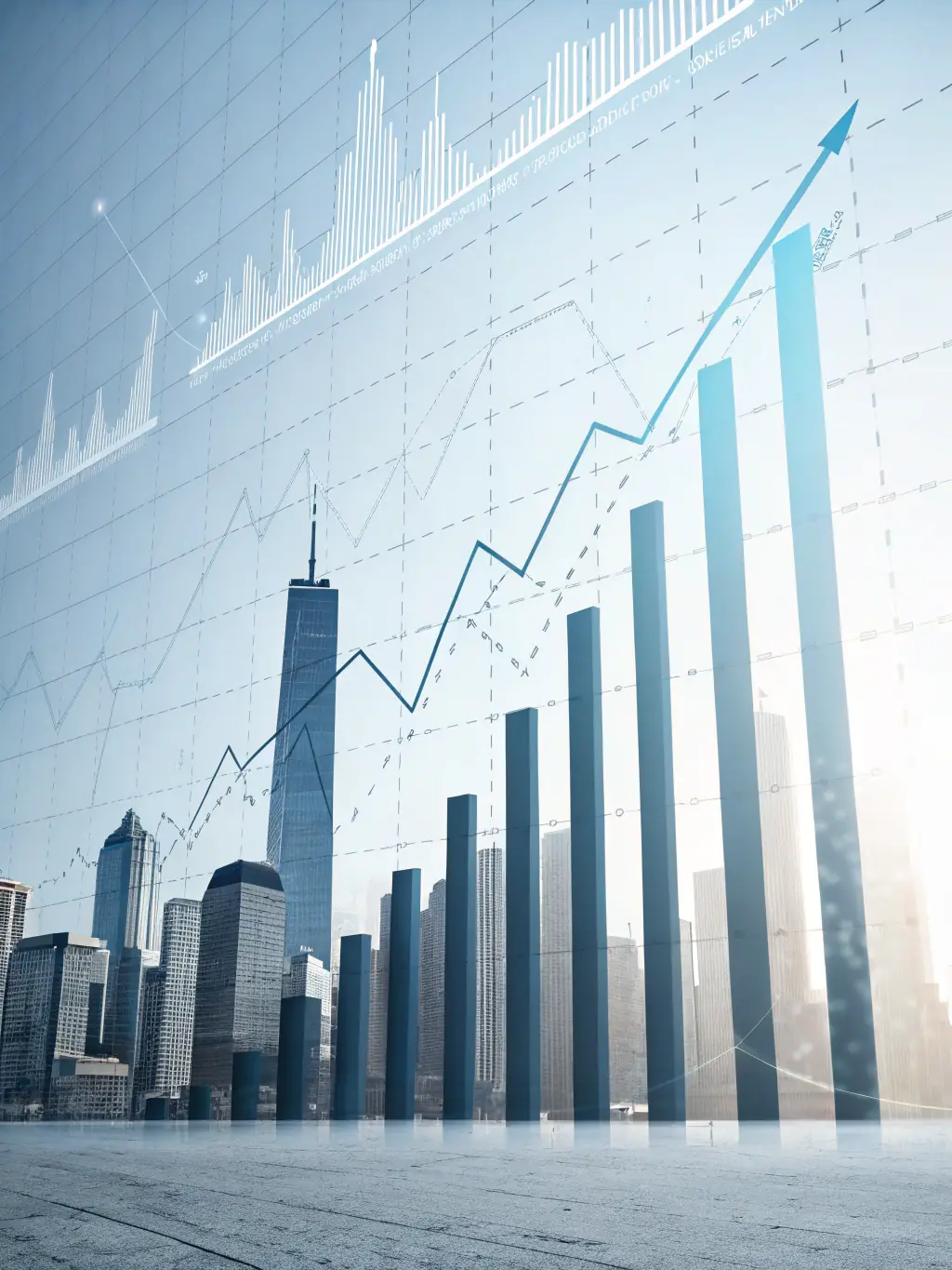 A graph showing steady growth in restaurant revenue, illustrating the potential impact of Mulah's funding on business expansion.