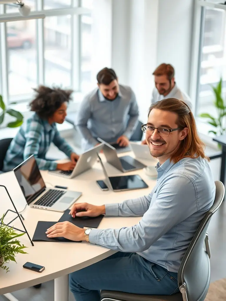 A dedicated OnDeckClone account manager assisting a retailer with their funding options, showcasing personalized support and guidance.