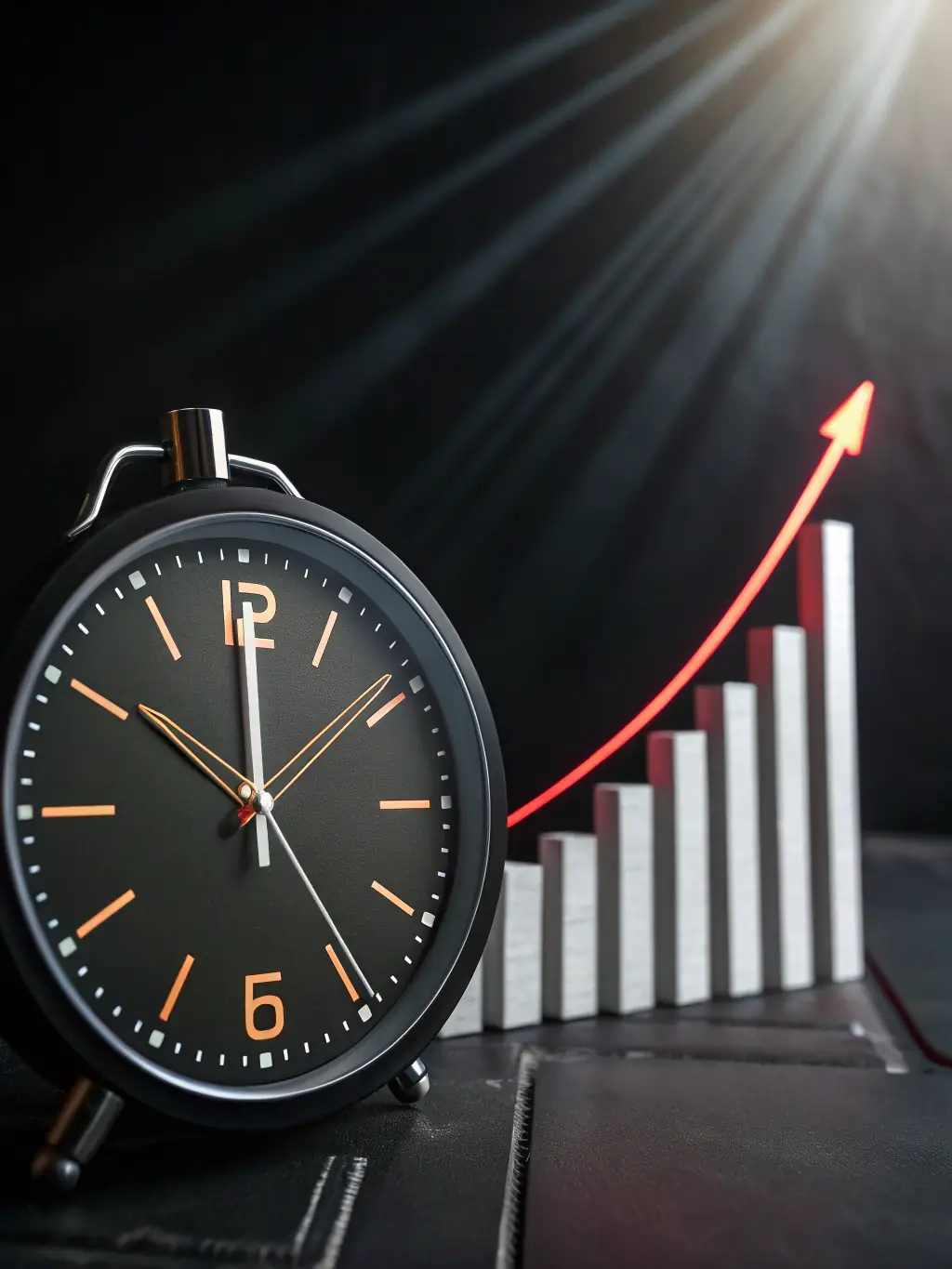 A digital illustration of a clock with a dollar sign inside, representing Mulah's quick approval process and efficient funding disbursement.