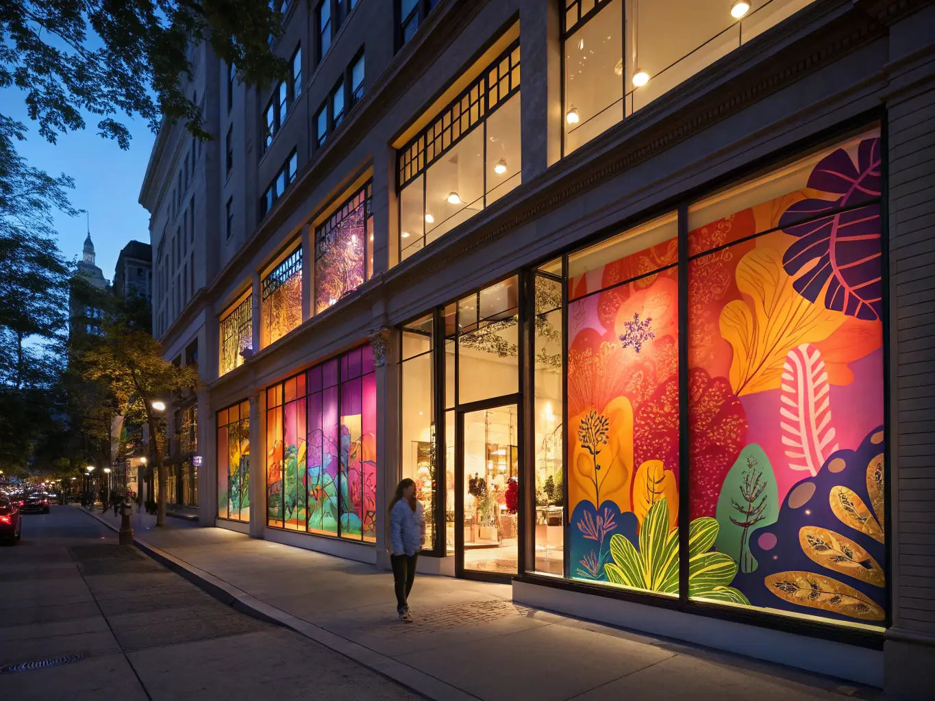 A vibrant advertisement for a liquor store, highlighting a special promotion, illustrating the impact of Mulah's funding on marketing efforts.