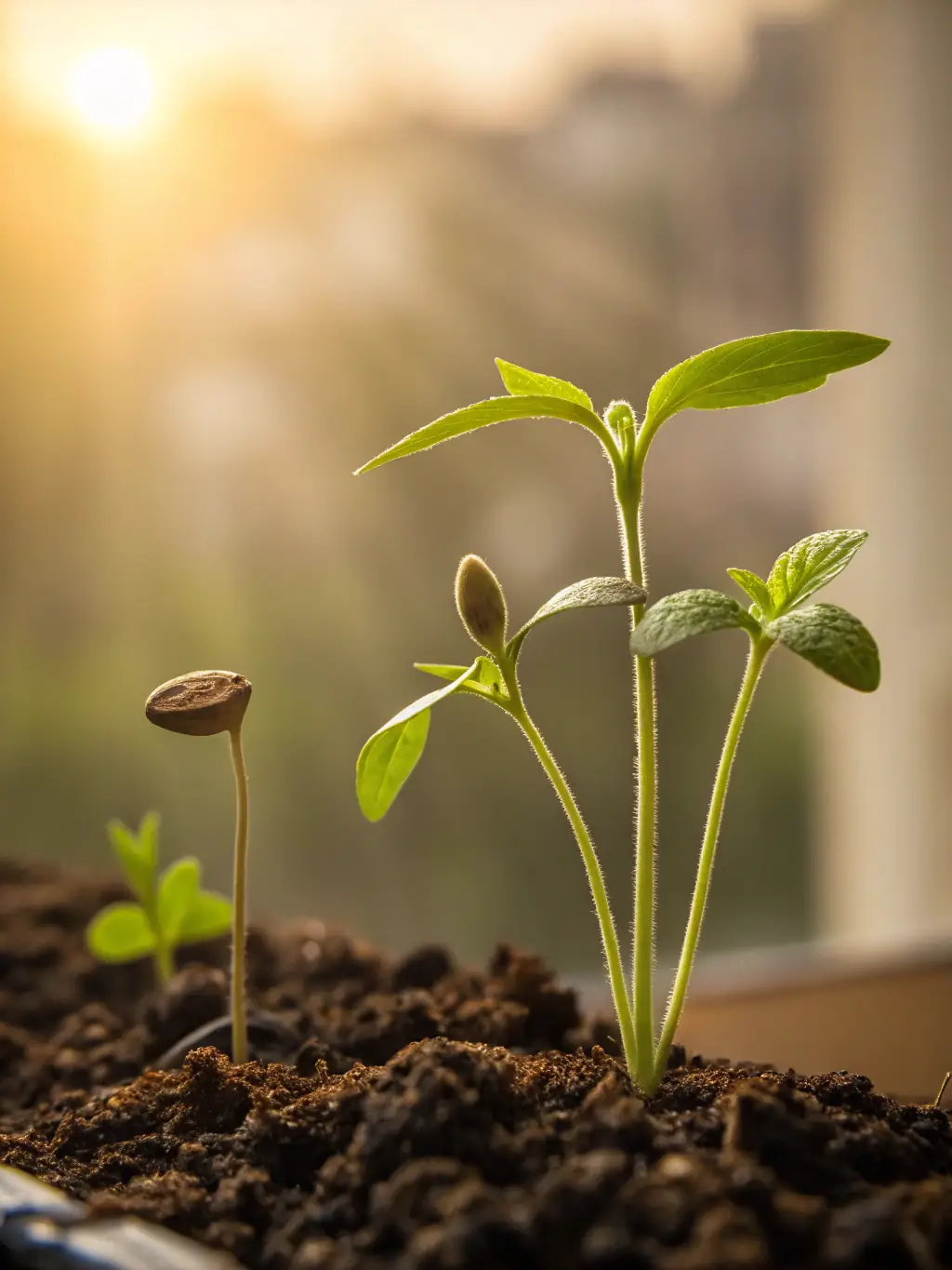 A time-lapse video of plants growing rapidly, illustrating the speed and efficiency of Mulah's funding process.
