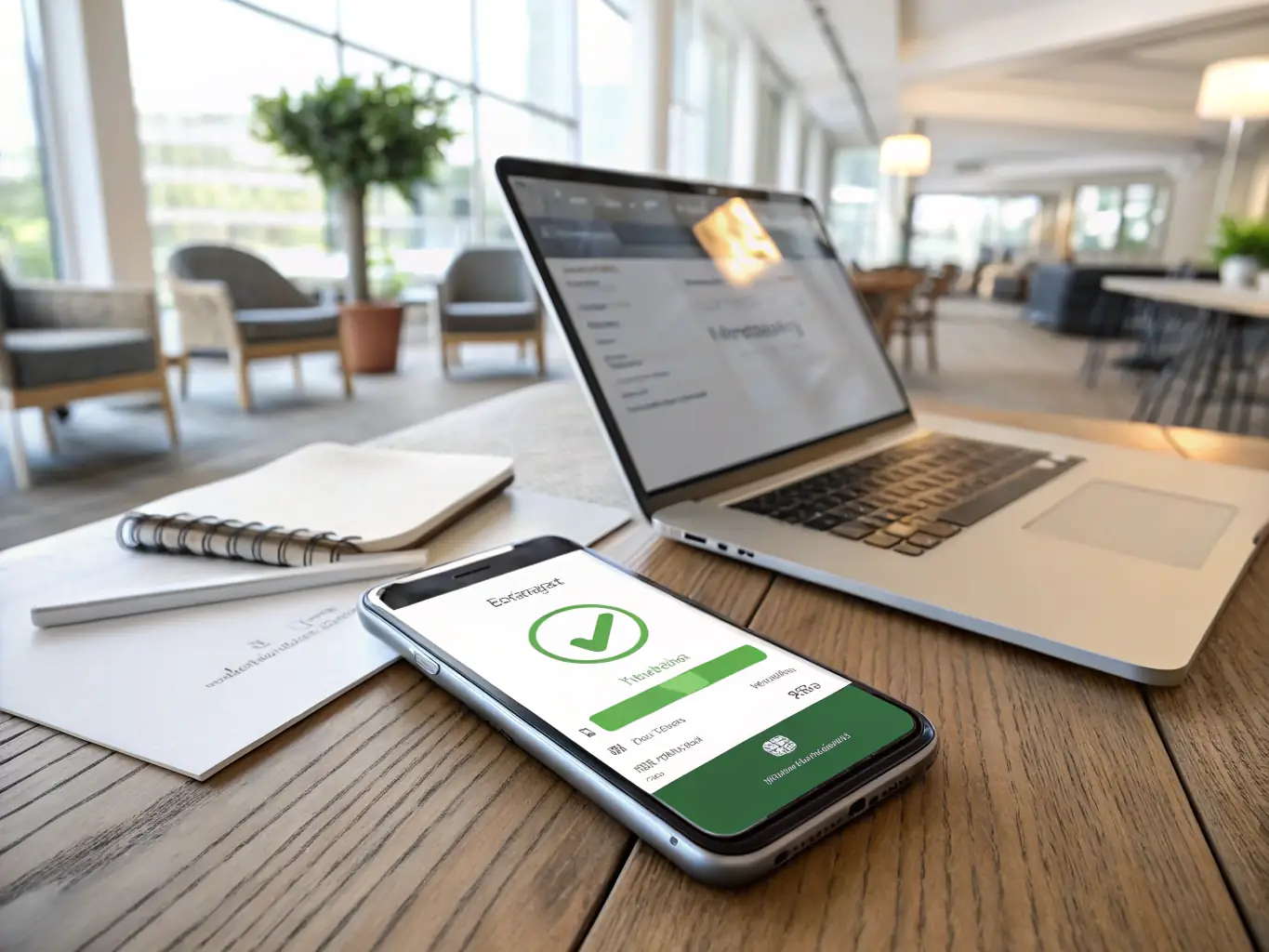 An image depicting funds being electronically transferred to a smoke shop owner's bank account, symbolizing quick access to capital.