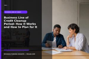 business line of credit cleanup period - Mulah business funding guide